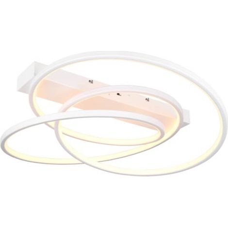 Plafonnier de chambre Darvin blanc - 65cm - 649110131 (1/3)
