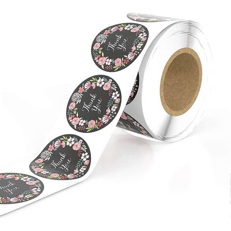 papier d'emballage pour pâtisserie, étiquette autocollante, autocollant de fermeture d'enveloppe pour petites entreprises, sac d'emballage cadeau10) (1/4)