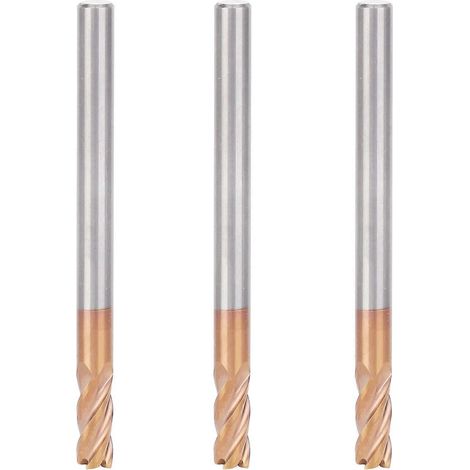 Stück 4-Fultes Schaftfräser aus Wolframstahl, CNC-Schneidwerkzeug, Industriebedarf, 4 x 50 x 4T