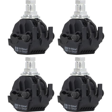 Pack of 5 1KV insulation drilling connectors without drilling pliers, high/low voltage cable separator JJC 2