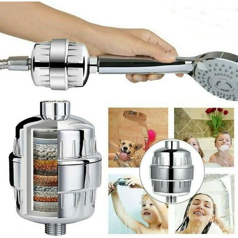 Filtro doccia universale filtro acqua addolcitore soffione doccia balsamo per acqua dura (1/5)