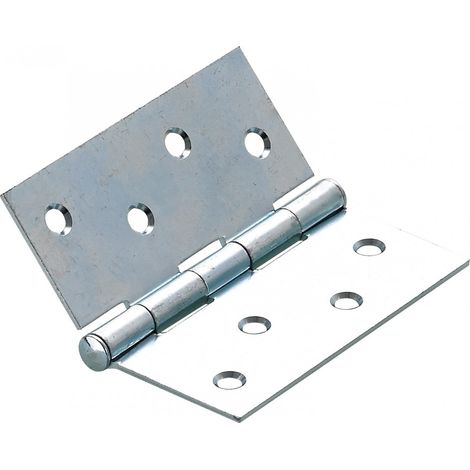 Charnière universelle acier pour meuble, L.100 x l.100 mm