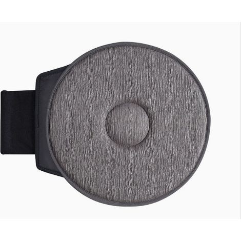 Coussin de siège auto rotatif spécial pour seniors, pivotant à 360 degrés, léger et portable, en mousse à mémoire de forme.