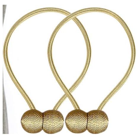 Rideau Boule Aimant Rideau Boucle Sangle Style Européen Corde Rideau Clip Magnétique Boucle Anneau Aimant Magnétique (1/4)