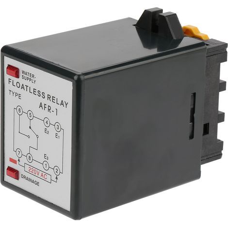 Relais de Niveau d'Eau 220V avec Interrupteur à Flotteur - Contrôle Automatique de Réservoir (1/5)
