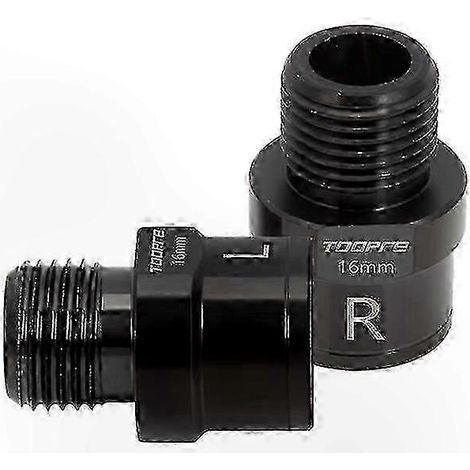 Entretoises d'extension de manivelle pour VTT et vélos de route, axe en acier Cr-Mo de 16 mm/20 mm, amélioration de l'alignement des genoux pendant les sorties (1/5)