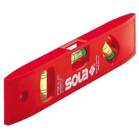 SOLA Wasserwaage Kunststoff PTM 5 20magnetisch