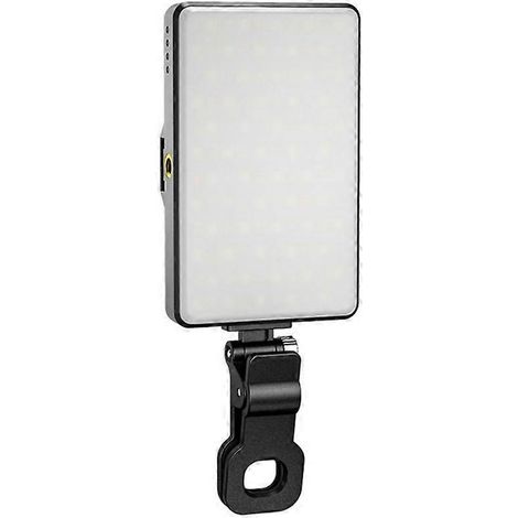 Lampe LED rechargeable haute puissance à pince, réglable et portable, idéale pour téléphone, tablette, maquillage, TikTok. (1/5)
