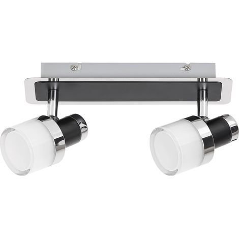 Applique LED bagno 10W nera Harold 5022 Rabalux IP44 (1/4)