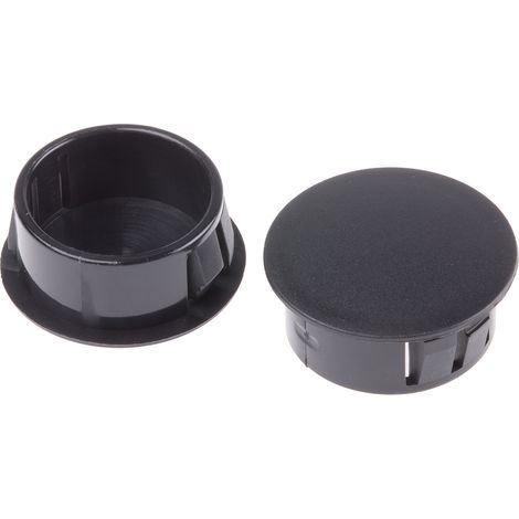 Rs Pro – Bouchon obturateur non fileté en nylon 66 – Diamètre 22.2mm à 25.8mm – Lot de 100 unités pour étanchéité et protection