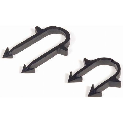 REHAU Befestigungsklammer lang schwarz - 58 mm - 12406721001 (1/2)