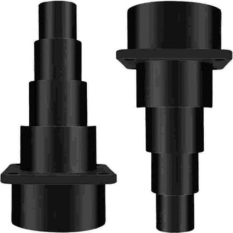 Universeller Schlauchadapter für Staubsauger - 2er-Pack Adapter 90687 für Werkstattsauger, kompatibel mit Werkstattsaugern. (1/5)