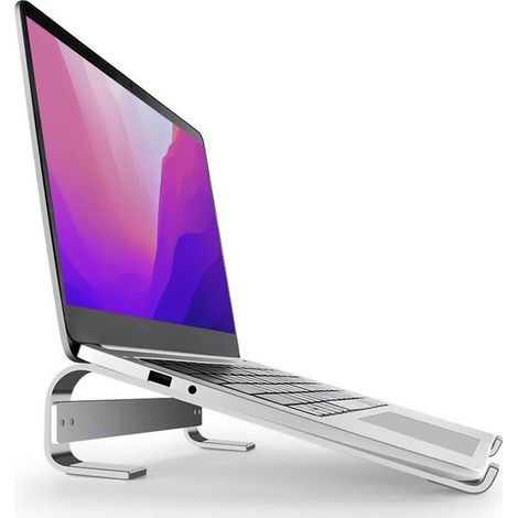 Supporto per laptop da 10 a 18 pollici, universale, ventilato, compatibile con MacBook e ASUS, completo di accessori. (1/5)