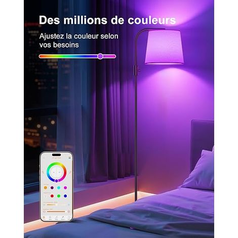 Smart RGB Arched Floor Lamp (1/4)