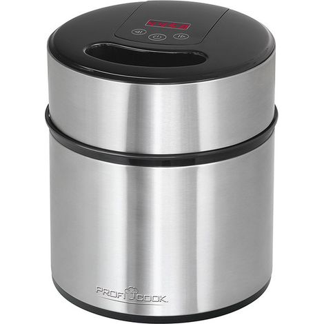 ProfiCook PC-ICM 1140 sorbetière argent 1,8 L
