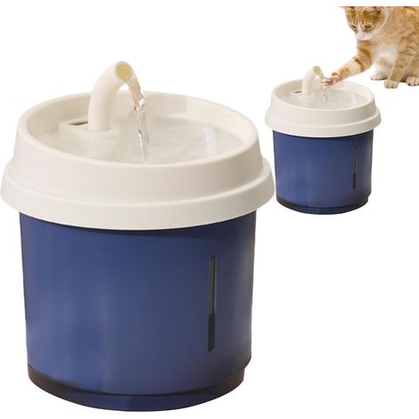 Fontaine à eau pour chats et chiens, fontaine à eau créative grande capacité pour animaux de compagnie, fontaine à eau automatique