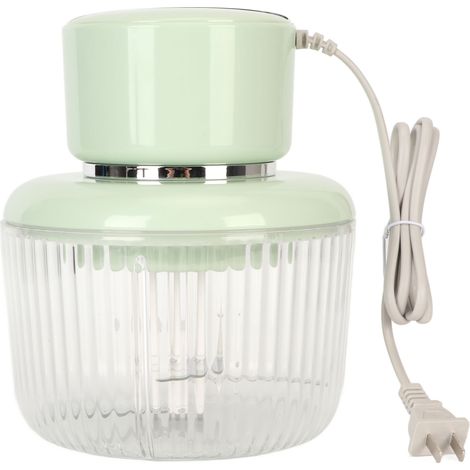 Mini hachoir à viande électrique domestique, hachoir à viande, robot culinaire, presse-ail multifonction, appareil pour purée de légumes pour bébé, robuste, norme nationale 220 V (1/5)