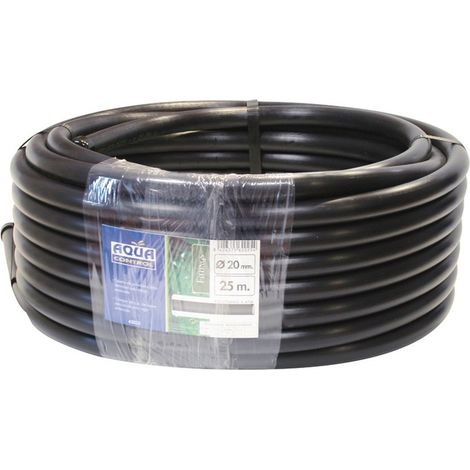 Tuberia de Polietileno 20mm 50m Negro Lisa 62050 AQUACENTER