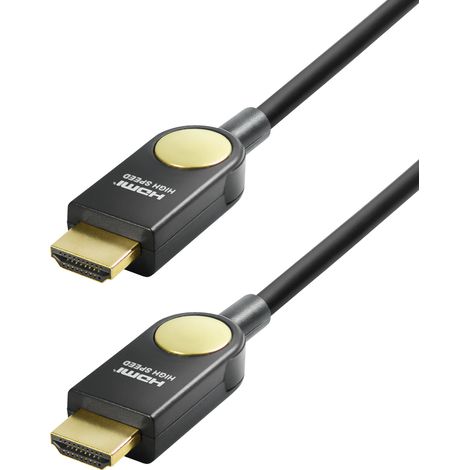 HDMI HDMI ad alta velocità cavo con Ethernet hdmi de 19 poli - HDMI de 19 poli, 5,0 m, entrambi i connettori +/-90 gradi laterali (1/3)