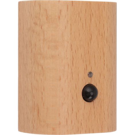 Applique murale Step Light en bois de hêtre, détecteur crépusculaire, aimantée, 2 éclairages latéraux, lampe murale LED rechargeable par USB (1/5)