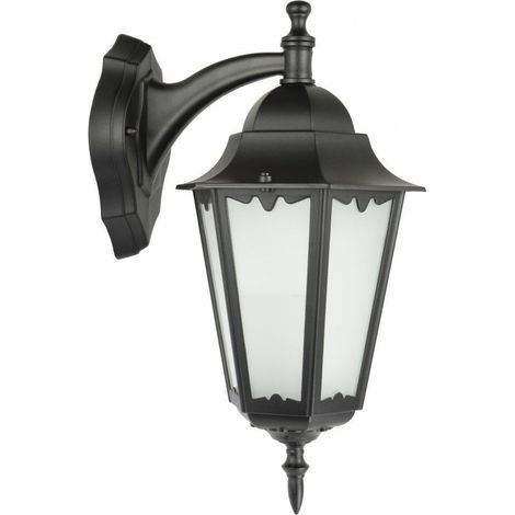 Applique esterno basso Retro nero E27 IP43 SU-MA 3012 (1/5)