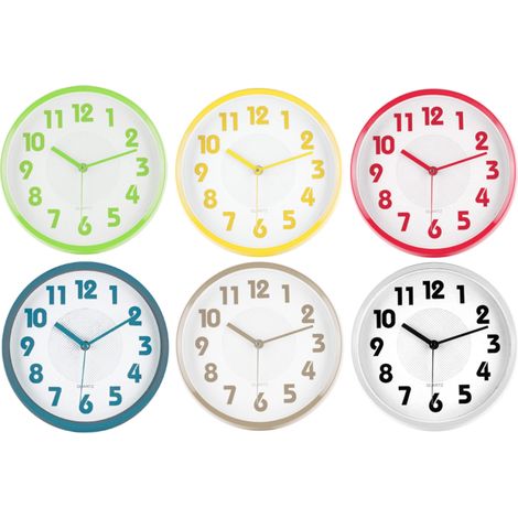 MAURY'S OROLOGIO MECCANICO DA PARETE MODELLO QUICK 20 CM COLORAZIONE ASS