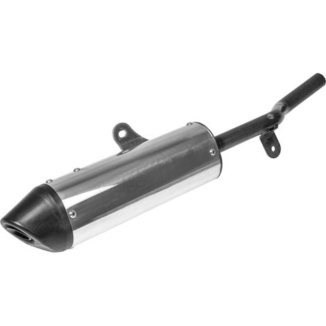 Embout d'échappement/silencieux Athena en aluminium, Derbi GPR 125 / Yamaha DT 125 R/RE/X / TDR 125 Lightburner (4FU)