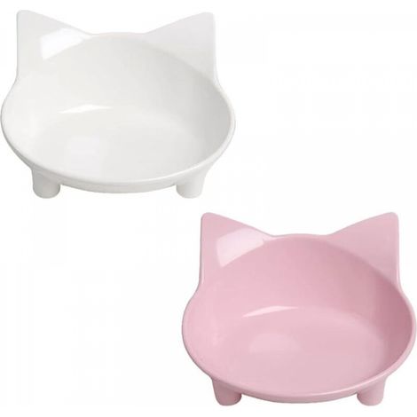 Gamelle pour chat, gamelle antidérapante pour animaux de compagnie, gamelle à presser pour animaux de compagnie, convient aux chiens, chats, lapins (1/5)