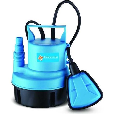 Pompe vide caves - EKKO PUMPS - PAC82 - Pour eaux claires - 200 W - Equipée d'un flotteur