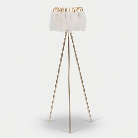 Stehlampe mauro ferretti gold 46 cm Höhe 40 watt (1/5)