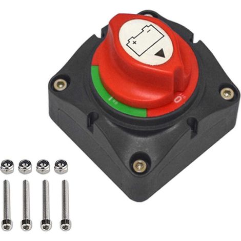 Interrupteur principal de coupure automatique pour moto, borne d'isolation de batterie (1/5)