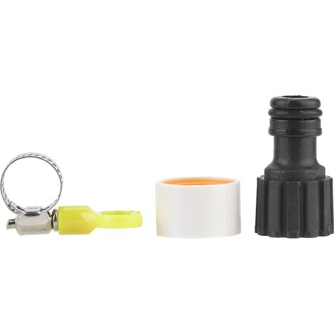 Pompe de lavage auto 12 V, tuyau d'arrosage noir de 6 mètres, raccord à embout, modèle pistolet à eau (1/5)