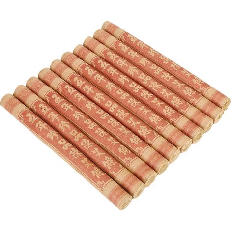10 bâtonnets de moxa traditionnels 10:1 pour massage et thérapie par la fumée (gris) (1/5)