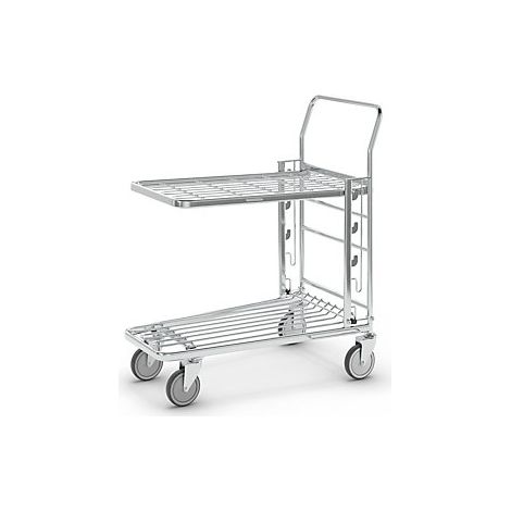 Carrito de supermercado galvanizado L x A x H 890 x 520 x (1/5)