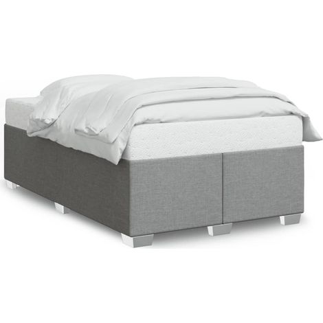 Maison Exclusive - Giroletto senza Materasso Grigio Chiaro 120x190 cm in Tessuto (1/5)