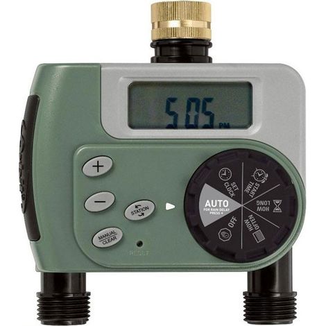 Programmatore centralina irrigazione Orbit Amico 2 stazioni a pile 3/4" con valvola incorporata INMHRC980TAP2