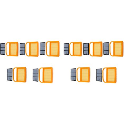 10 PièCes SéRies Ensemble de Filtre à Air pour Remplacement de Scie à BéTon Ts410 Ts420 420 4238-140-4402 (1/5)