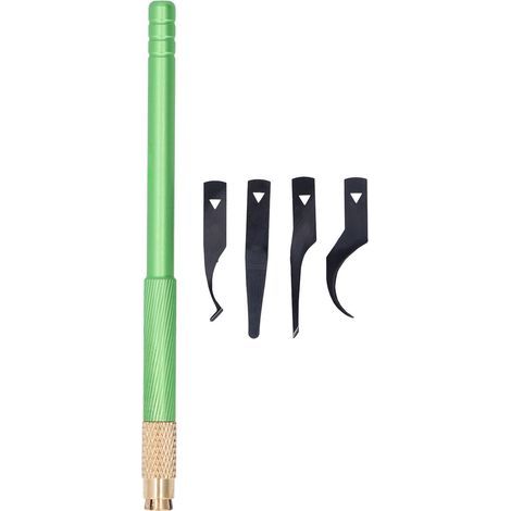 BGA IC chip repair blade set, CPU thinner, printed circuit board, motherboard, green knife tool (1/5)