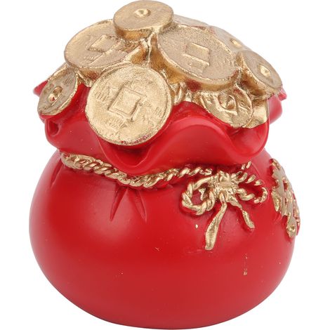 Figurine Mignonne en Résine Porte-Bonheur pour Tableau de Bord Voiture Décoration Intérieure Auto Universelle Lot Chance (1/5)