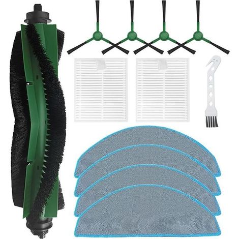 Accessori per iRobot Roomba Combo Essential Y0110, Y0112, Y0140 e Q0120, tra cui spazzola a rullo e filtro HEPA. (1/5)