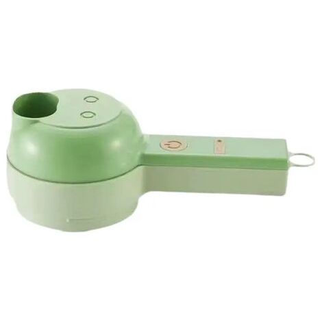Ensemble de coupe-légumes électrique 4 en 1, presse-ail électrique portatif sans fil, hachoir à viande, éplucheur et trancheur (1/5)