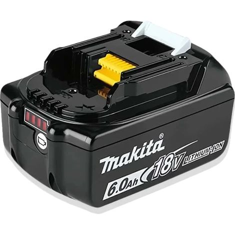 Wiederaufladbare Batterie, hohe Kapazität, verbesserte Sicherheitsmerkmale, 1PCS Makita 6Ah (1/2)