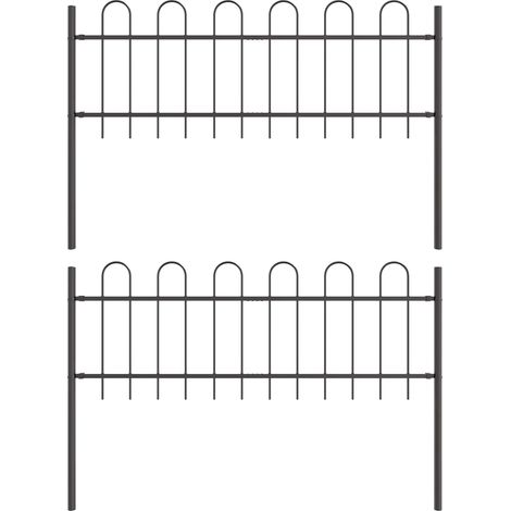 Maison Exclusive - Gartenzaun BOXTEL 2 stk. 3,4 x 0,6 m Pulverbes (1/5)