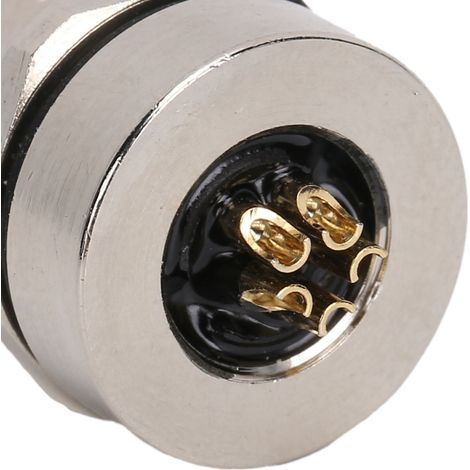 Prise M8FS5 à montage sur panneau, connecteur étanche IP67 M8, adaptateur de prise 5 broches