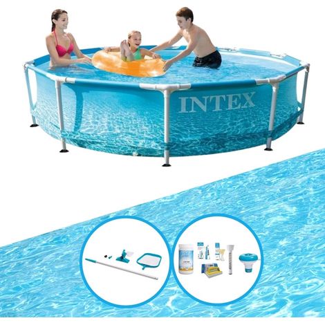 Intex Piscine Tubulaire Ronde - 305x76 cm - 3-pièces  S22438 (1/4)