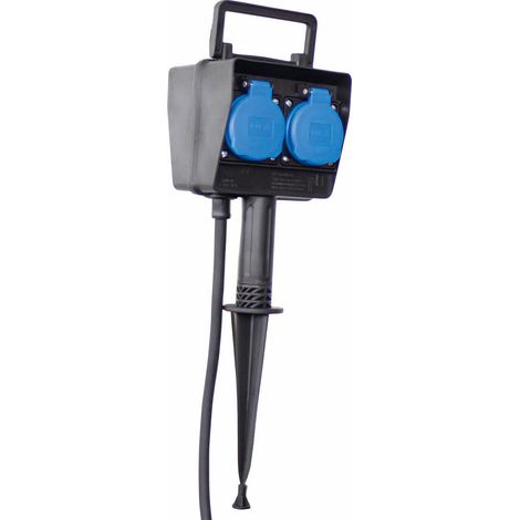 Prise multiprise as-schwabe 60684 230V IP44 extérieur