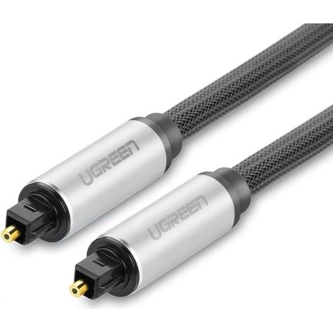 Câble optique Toslink/SPDIF Ugreen AV108 10540, 2 m - gris