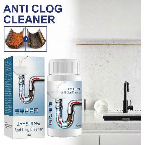 Agent de dragage puissant pour canalisations, agent de dragage enzymatique biologique, nettoyage des éviers, égouts et toilettes bouchés, nettoyage des déchets de dragage (1/4)