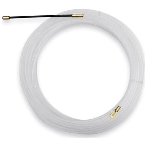 Kabeleinzieher, Kabelauszieher aus massivem Nylon für Kabelkanäle, Führungsvorrichtung für elektrische Kabel (4 mm x 30 Meter) 4 mm x 30 Meter - (1/5)
