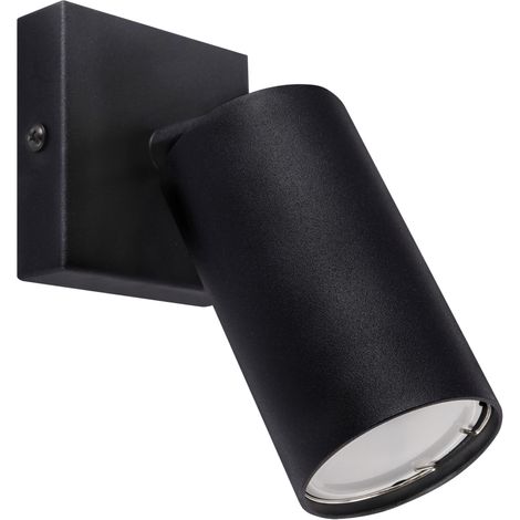 Lámpara de pared y techo negra 1D 35W GU10 IP20 manam Ideus 03763 (1/2)